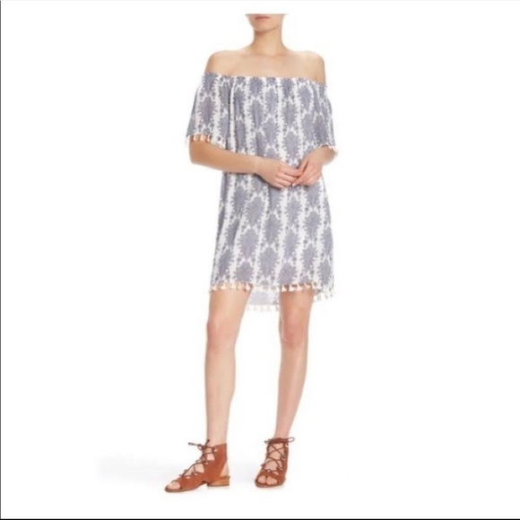 Heartloom Ria Off Shoulder Tassel Dress - Picture 2 of 11